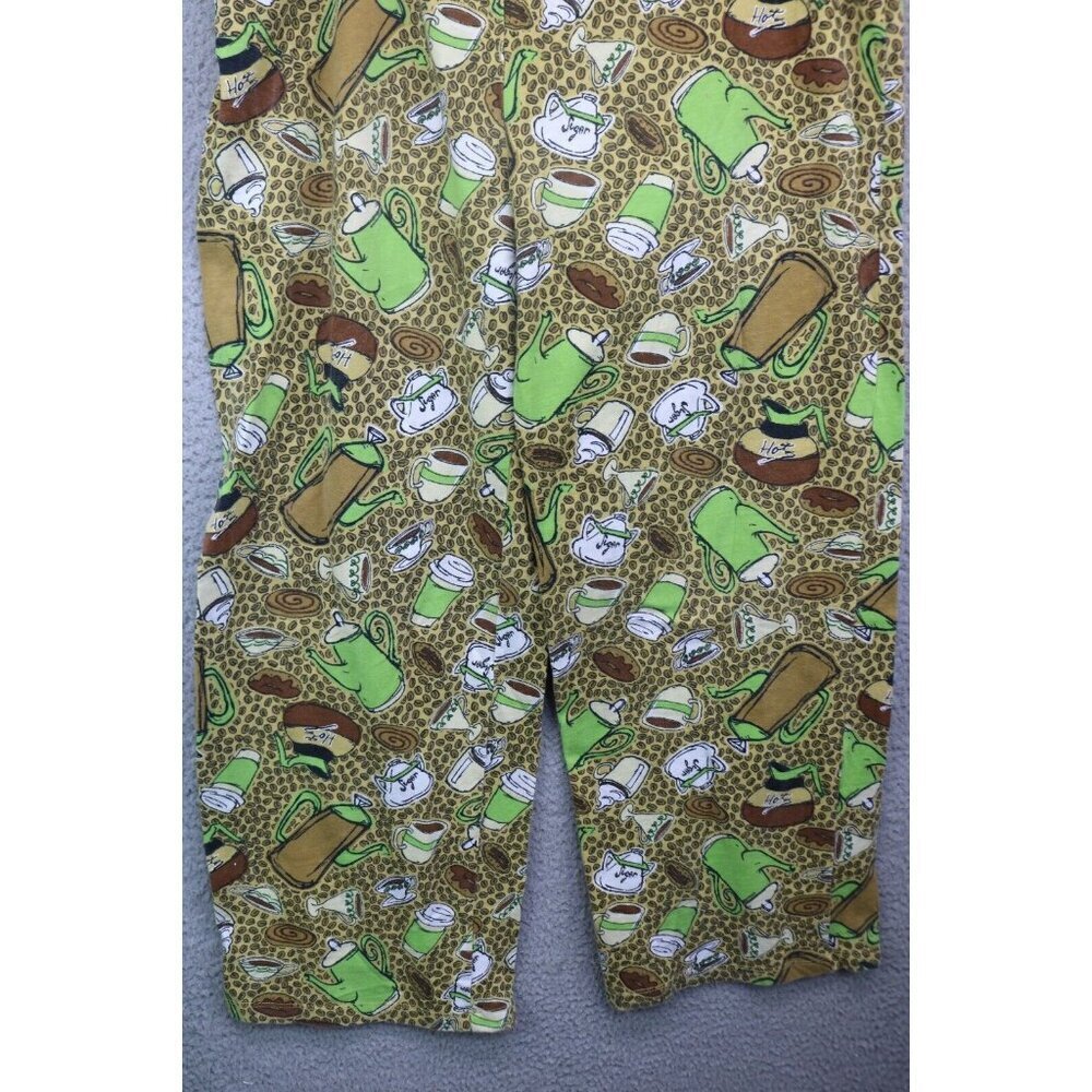 Needy Me Pajama Set-"I Need Caffeine"-Size Large-Drawstring - Picture 3 of 16